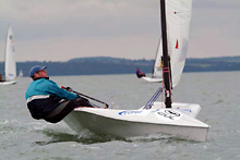 RS300 sailing dinghy