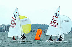 420 sailing dinghy