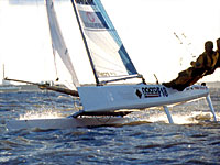 Formula18 catamaran