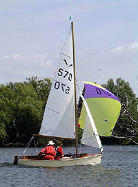 Gull sailing dinghy