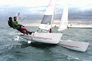 Hurricane catamaran