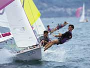 Laser 2 sailing dinghy