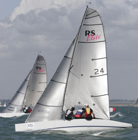 RS Elite sailing dinghy